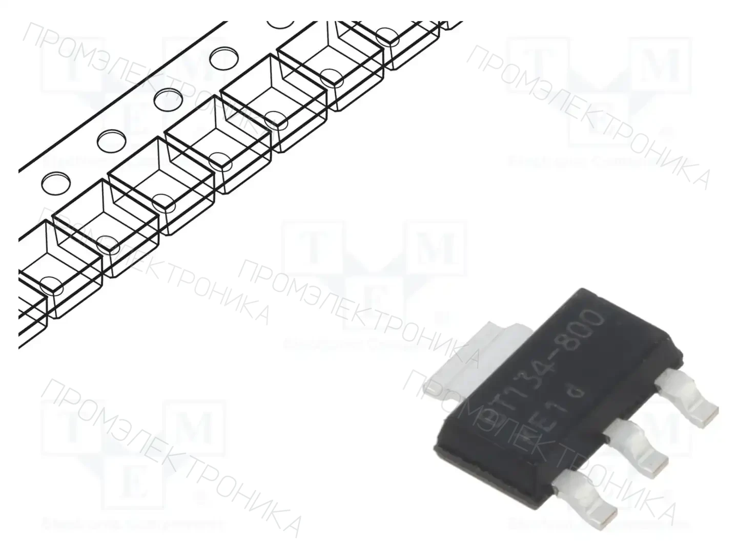 LUGUANG ELECTRONIC BT134D-800D — Симисторы