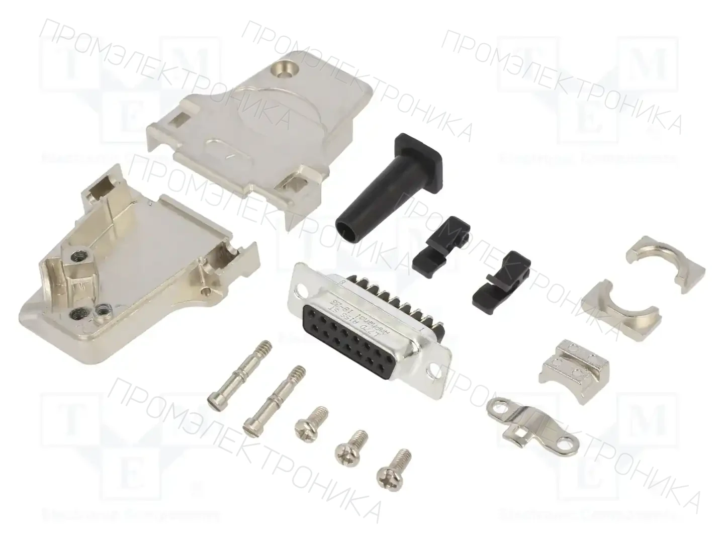 AMPHENOL COMMUNICATIONS SOLUTIONS L17D45ZF15-RG+L77DA15SST — Комплектные штекеры D-Sub