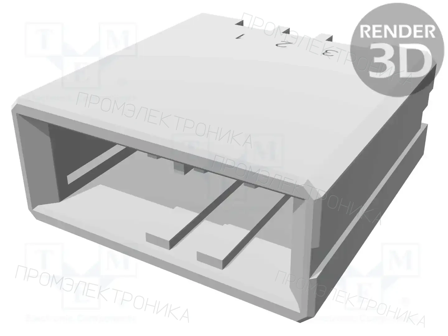 TE Connectivity 1-178313-5 — Разъeмы сигнальные растр 3,81мм