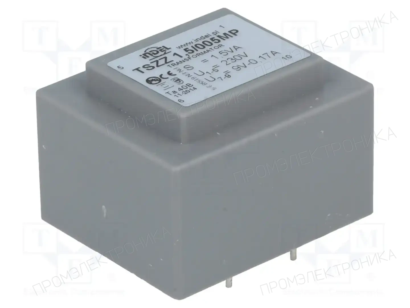 INDEL TSZZ1.5/005MP — Трансформаторы PCB