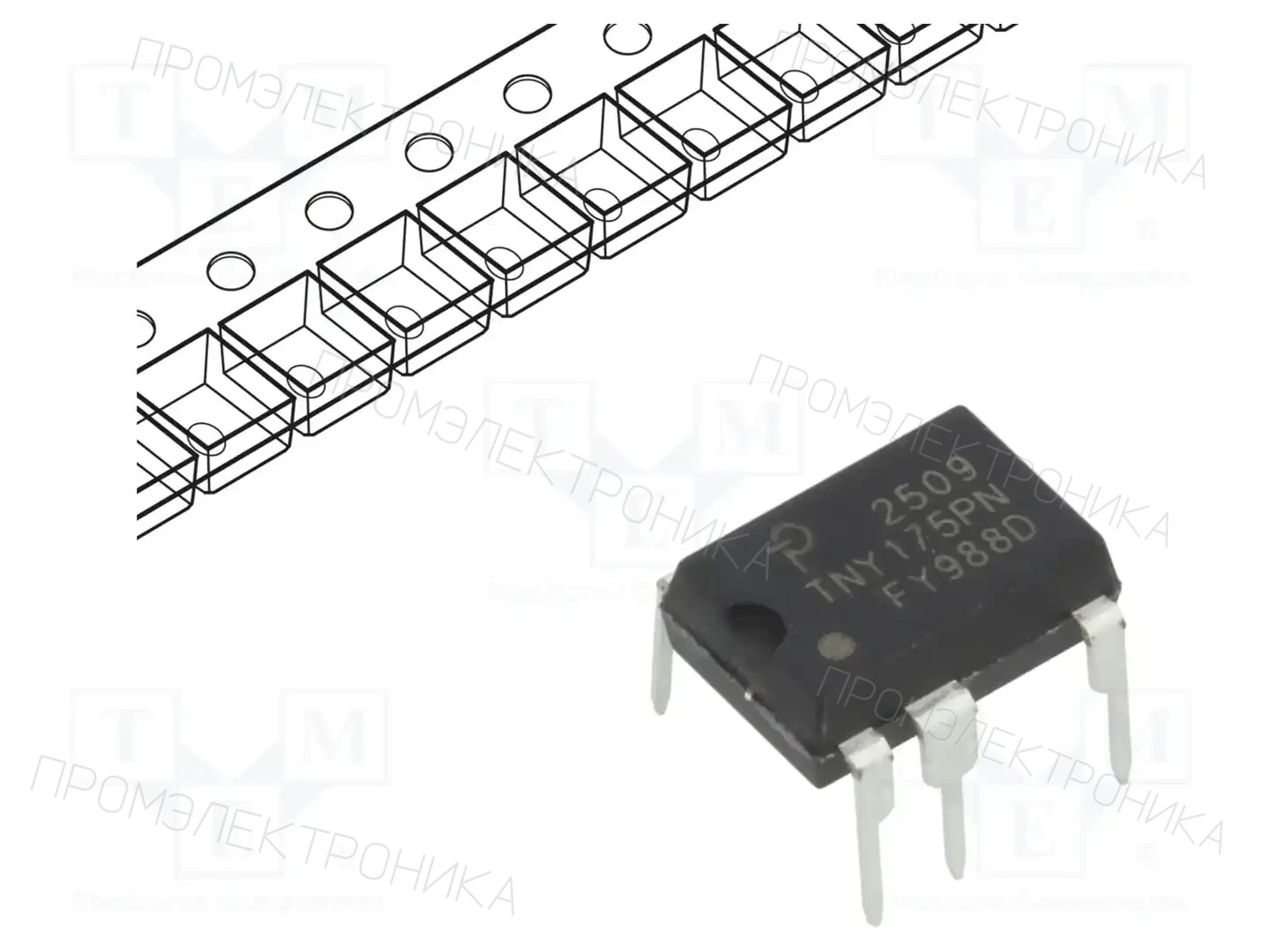 POWER INTEGRATIONS TNY175PN — Регуляторы напряжения - микросхемы DC/DC