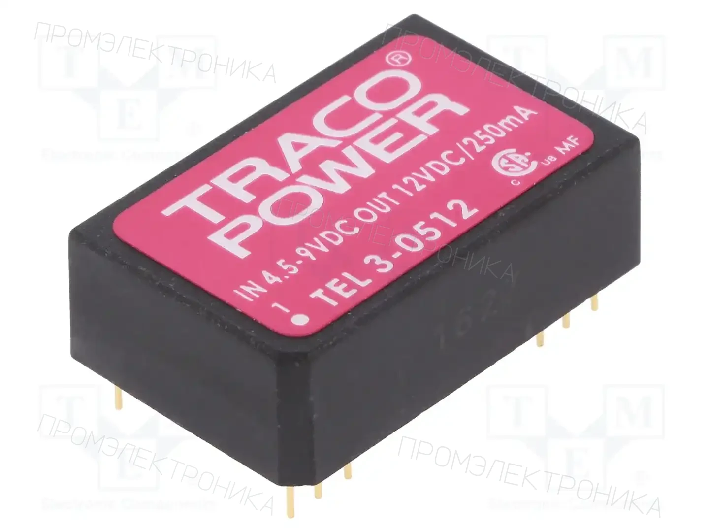 TRACO POWER TEL 3-0512 — Преобразователи DC/DC