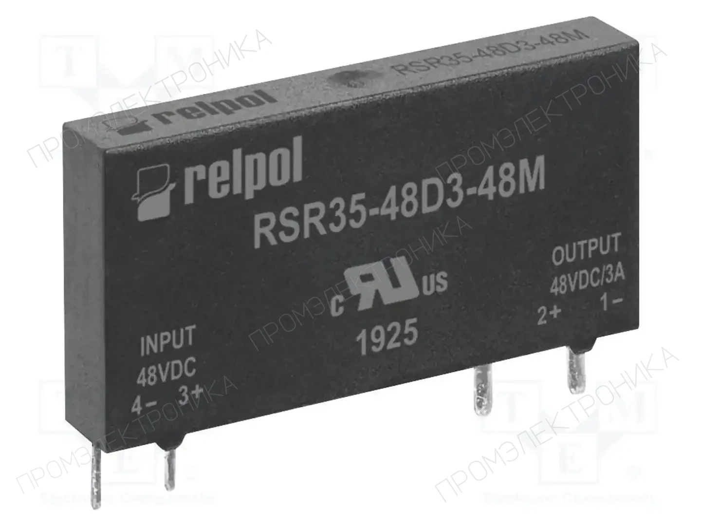 RELPOL RSR35-48D3-48M — Реле SSR однофазные