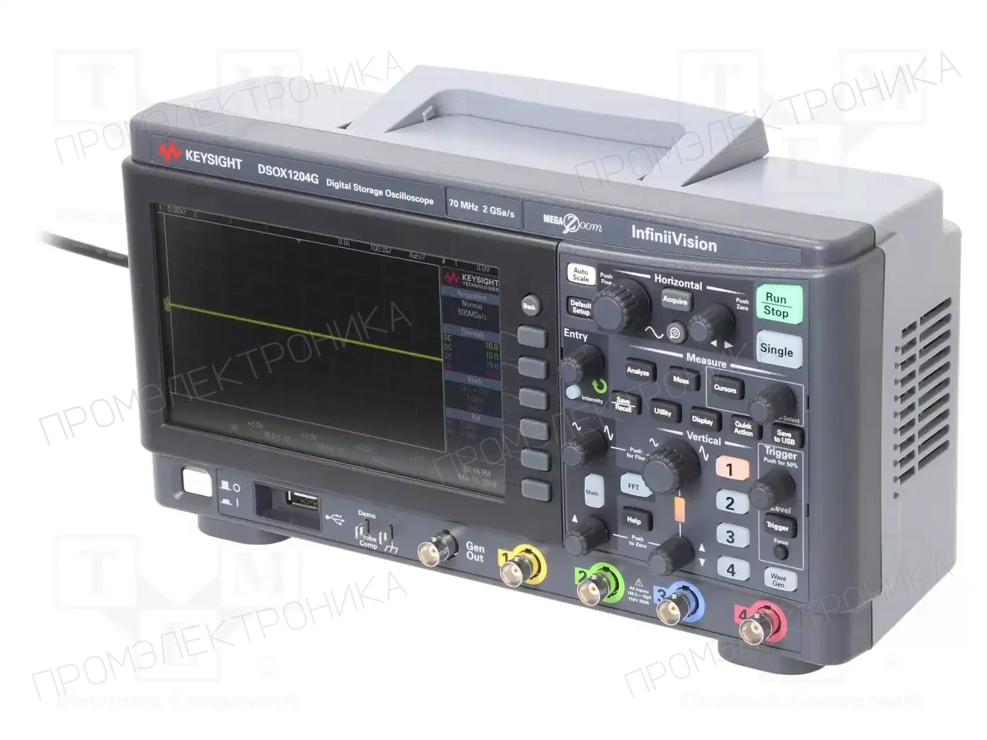 KEYSIGHT DSOX1204G — Осциллоскопы цифровые