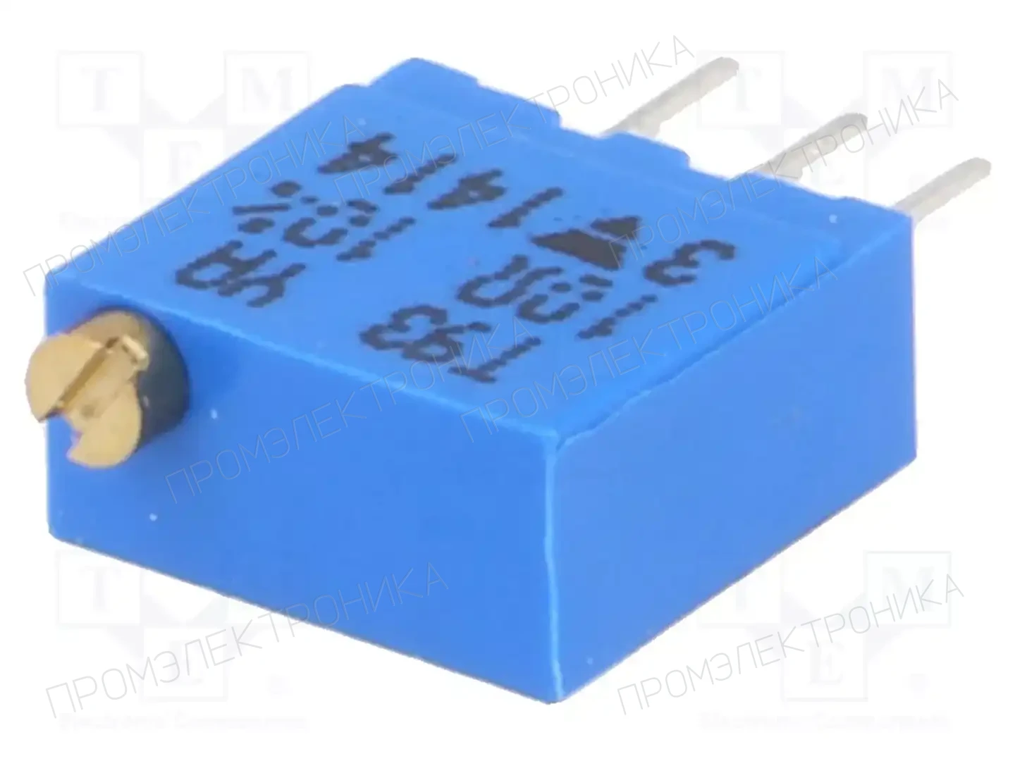 VISHAY T93YA100KT20 — Потенциометры THT многооборотные 3/8 дм