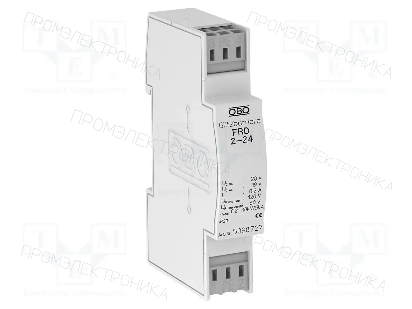 OBO BETTERMANN FRD 2-24 — Ограничители перенапряжения