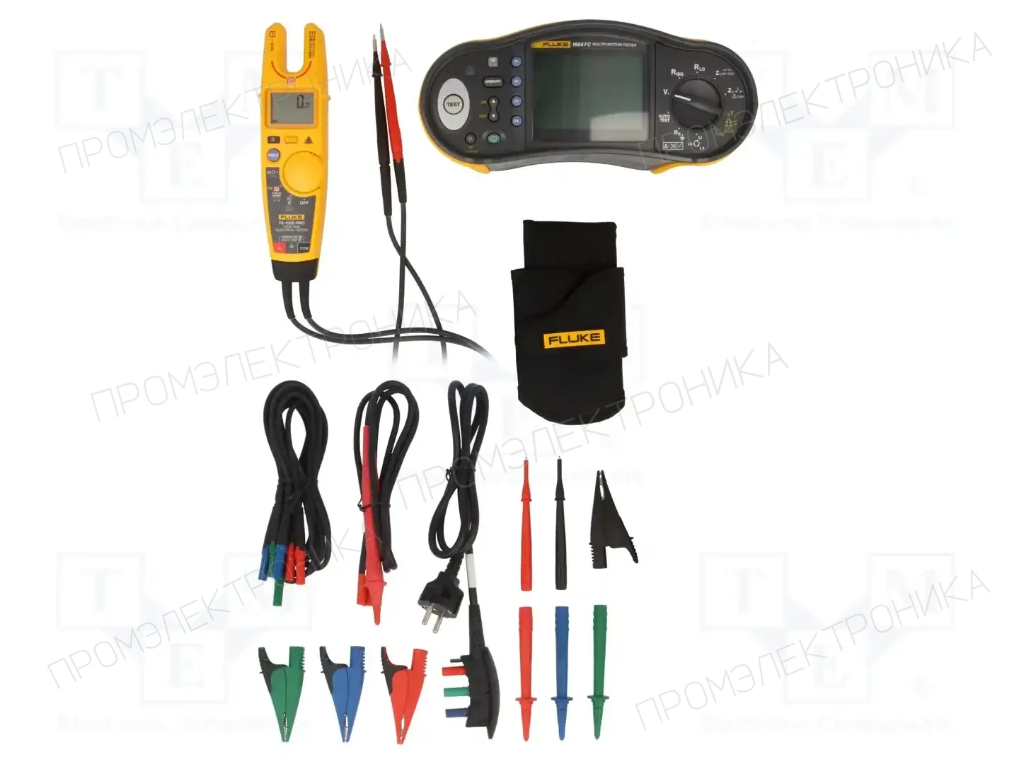 FLUKE 1664FC SCH/T6PRO — Измерители проводки многофункциональные