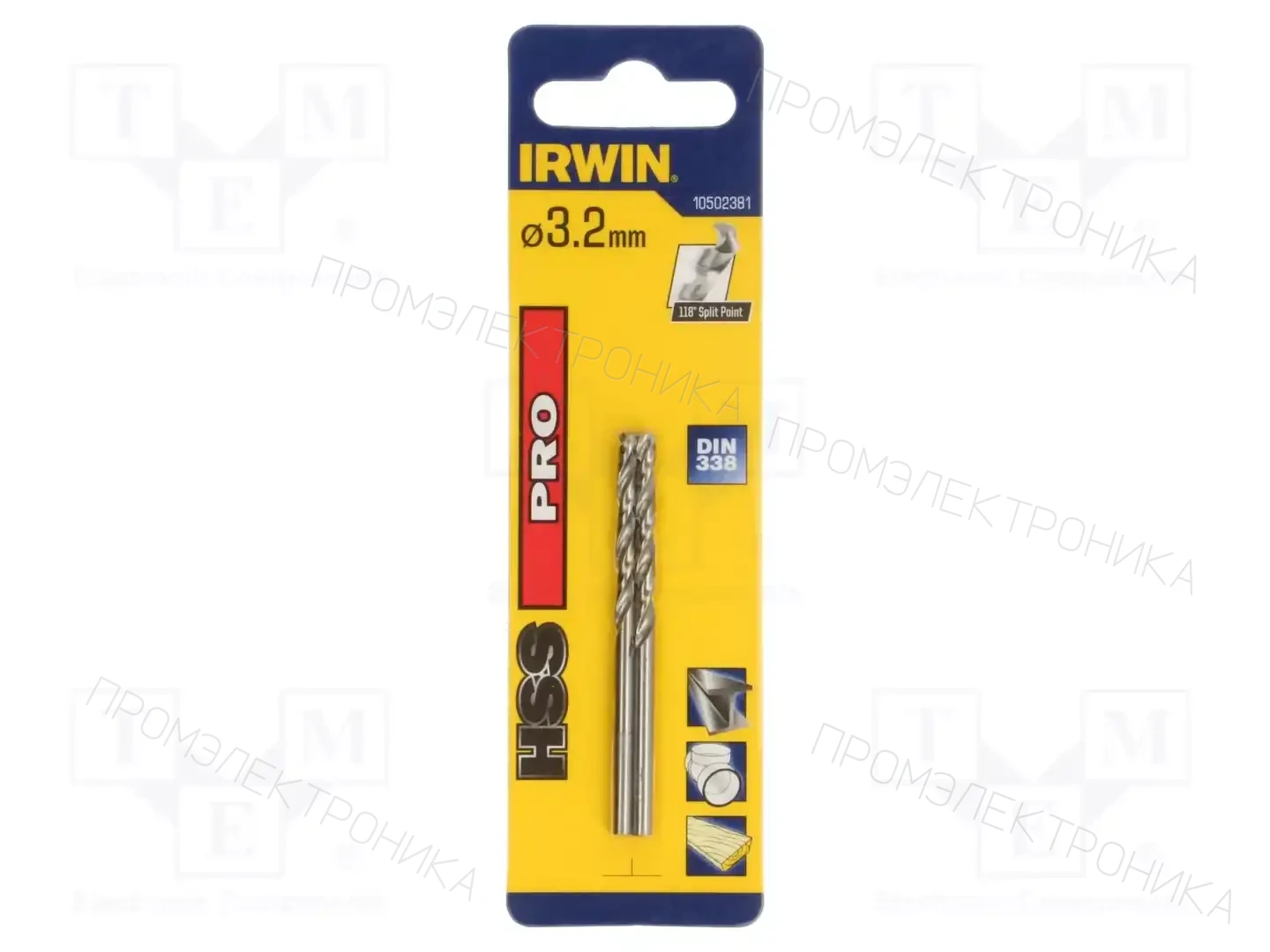 IRWIN 10502381 — Сверла по металлу