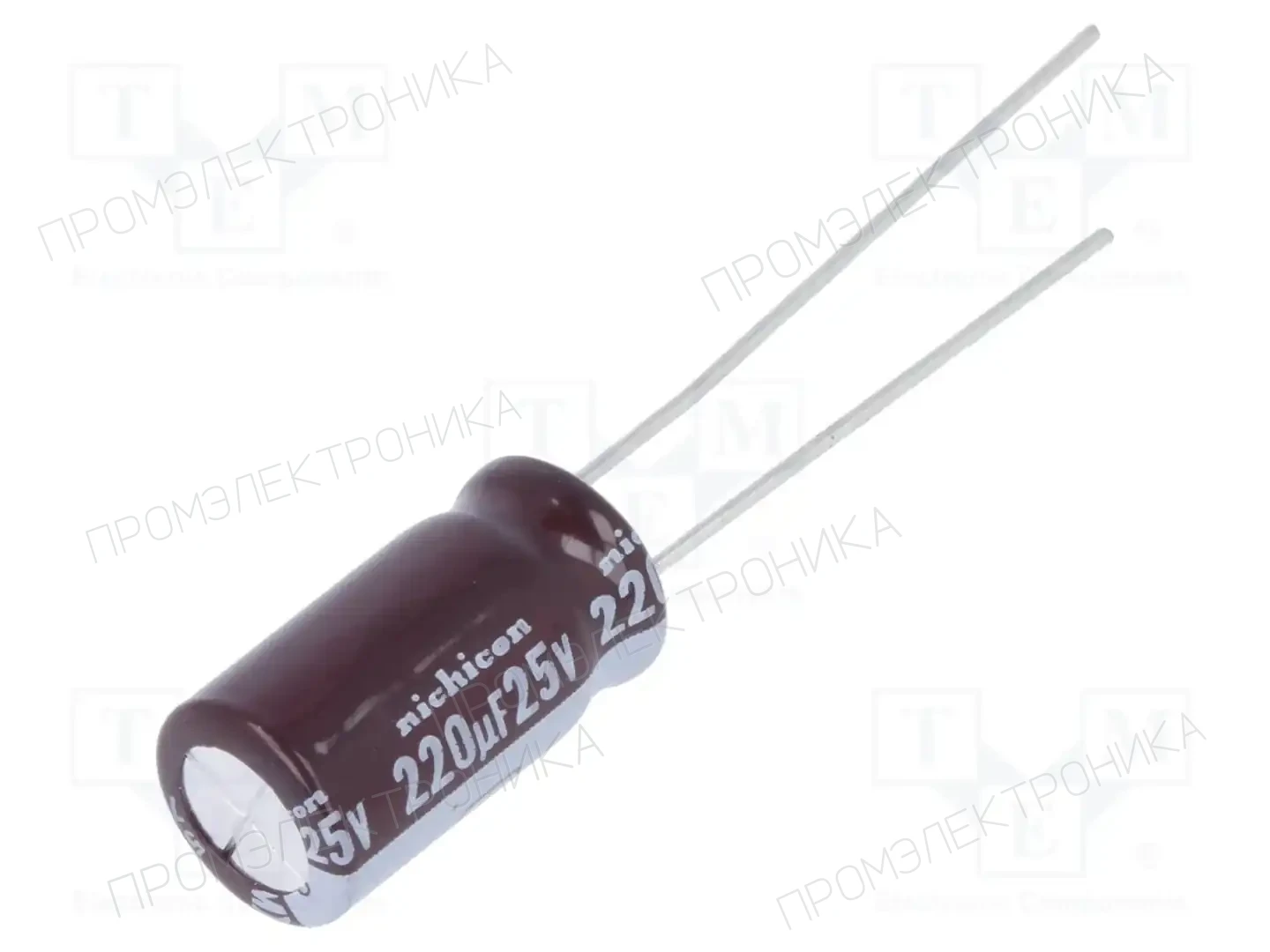 NICHICON UPM1E221MPD — Конденсаторы электролитические THT