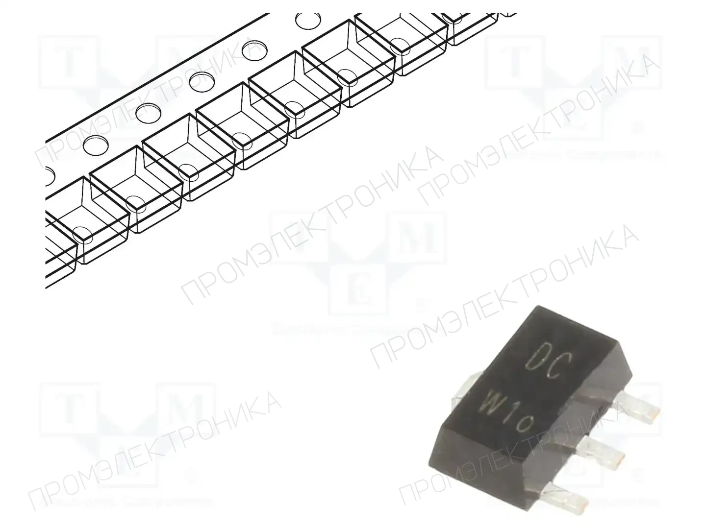 NEXPERIA BF620,115 — Транзисторы NPN SMD