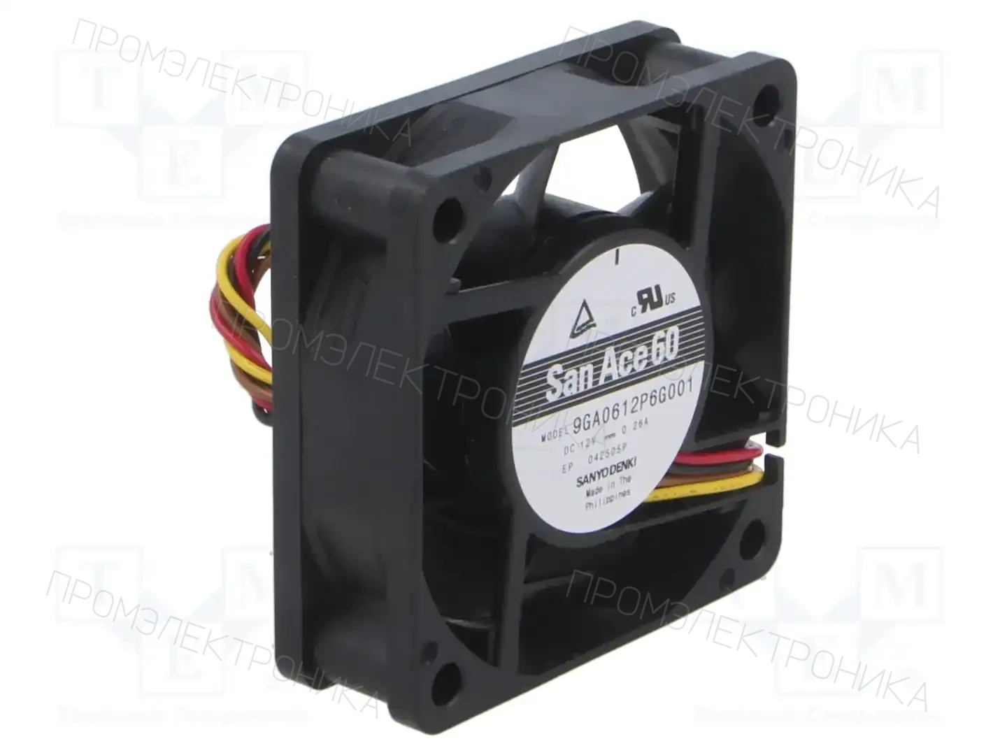 SANYO DENKI 9GA0612P6G001 — Вентиляторы DC 12V