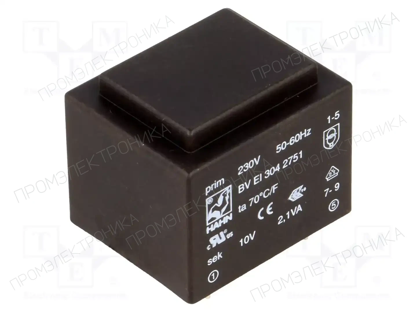 HAHN BV EI 304 2751 — Трансформаторы PCB