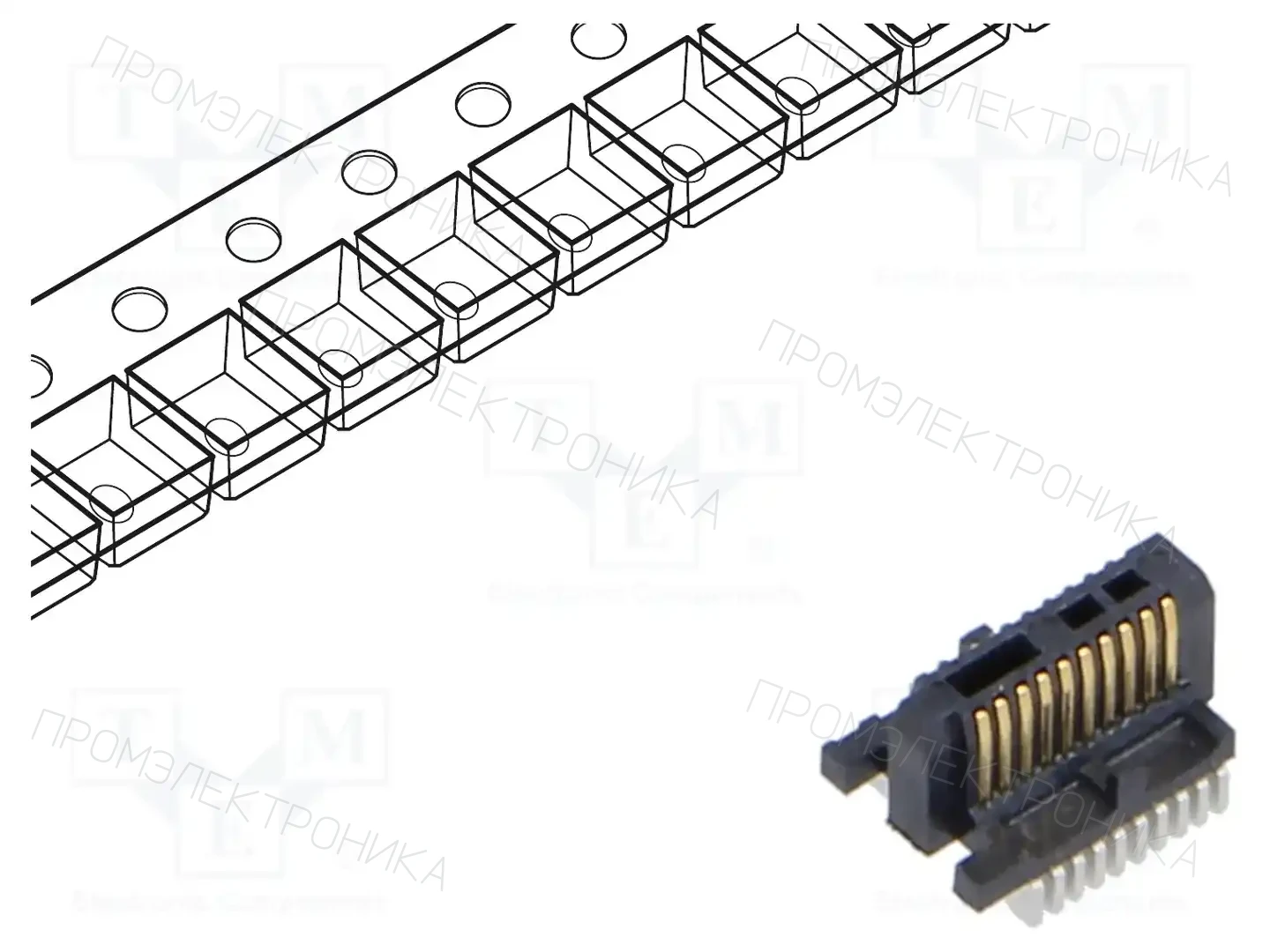 SAMTEC ST4-10-1.50-L-D-P-TR — Разъeмы пластина - пластина