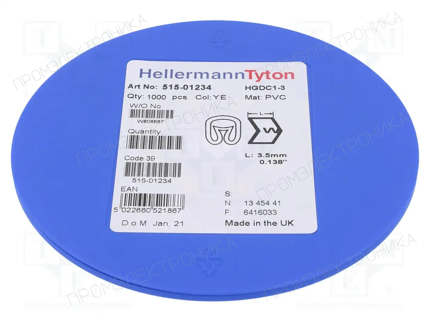 HELLERMANNTYTON 515-01234 — Маркеры проводов