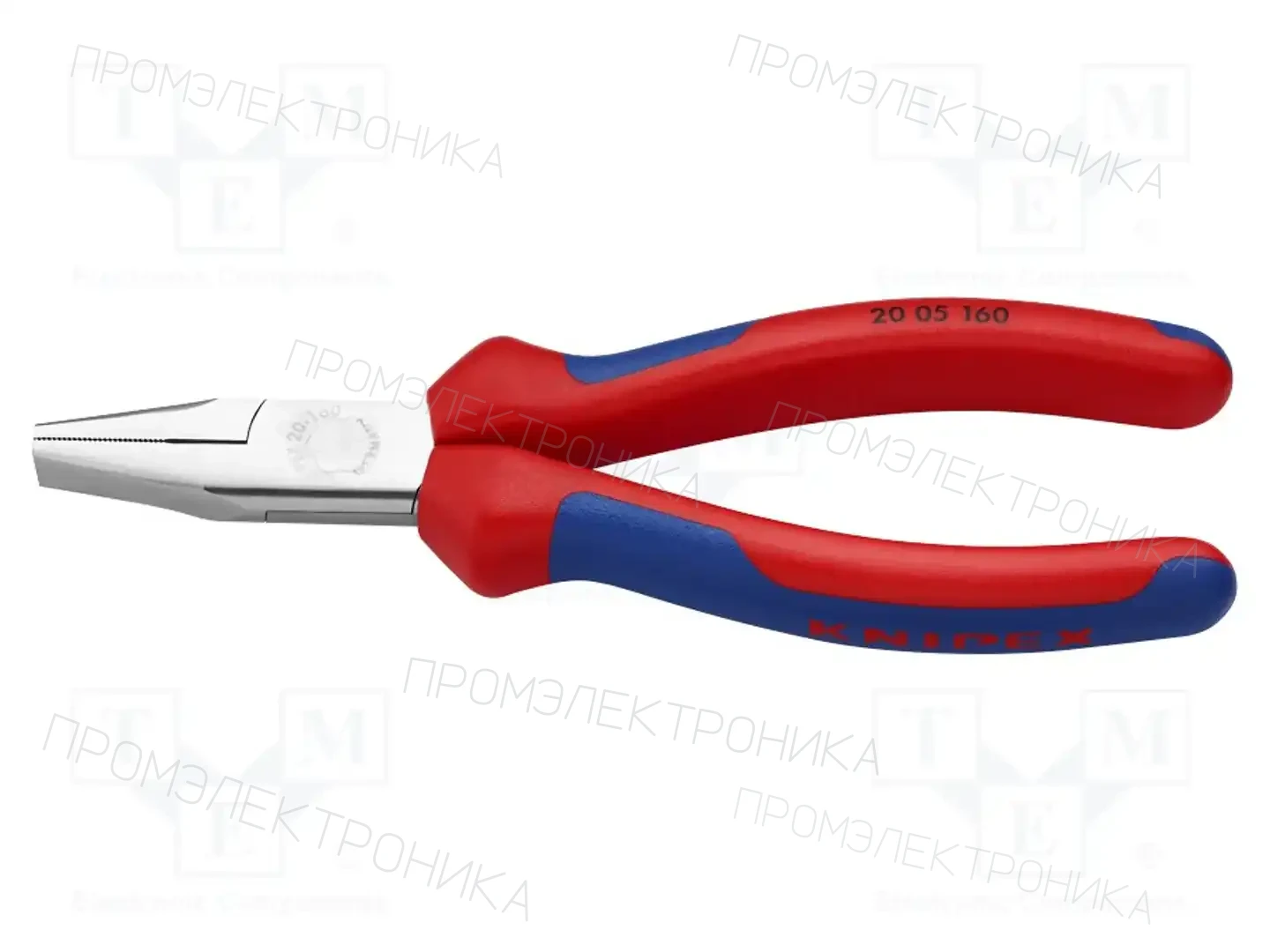 KNIPEX 20 05 160 — Клещи-кусачки плоские и полукруглые