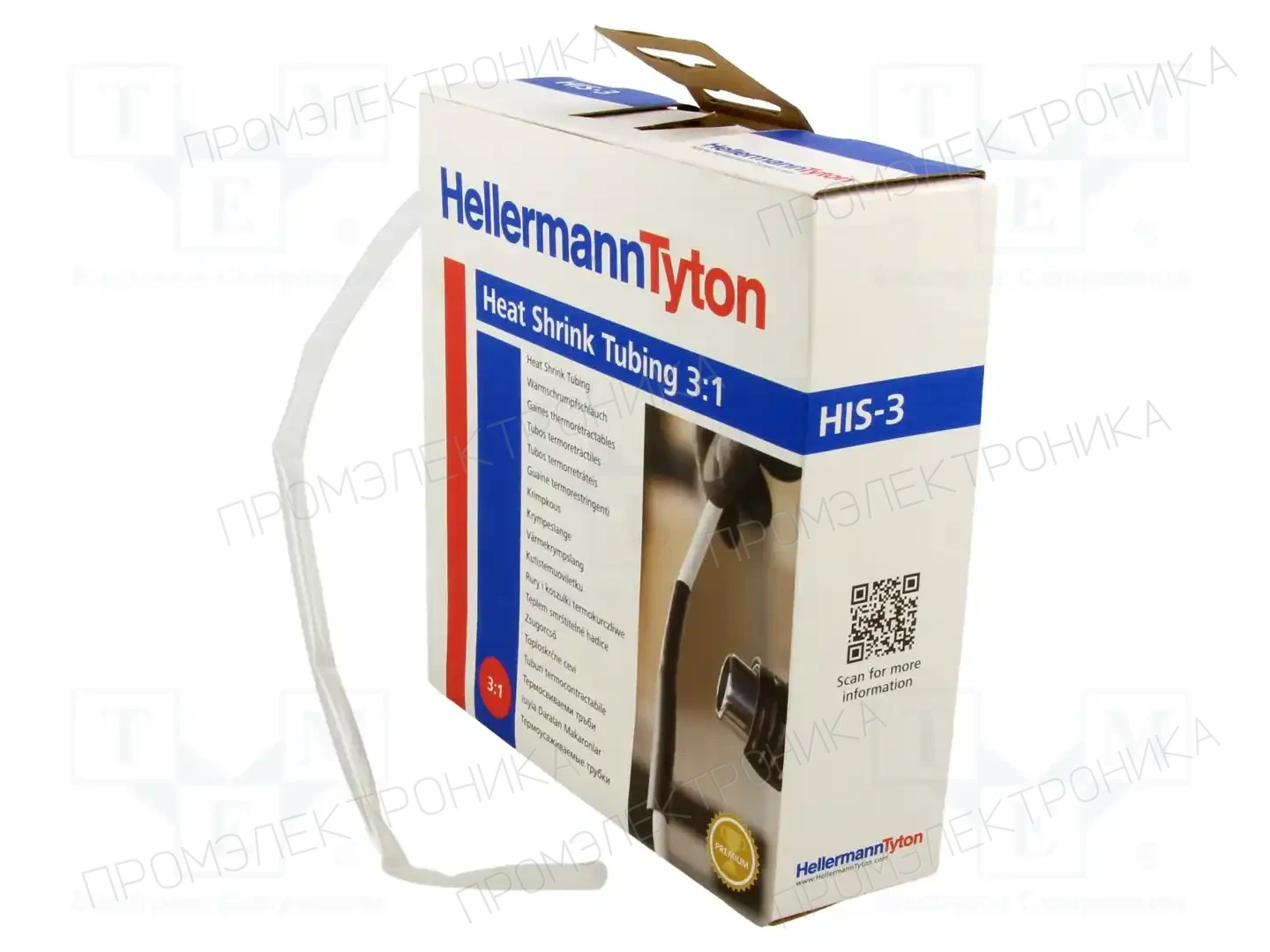 HELLERMANNTYTON 308-30603 — Трубки термоусадочные