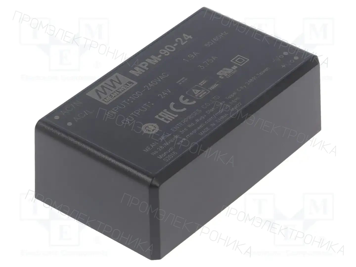 MEAN WELL MPM-90-24 — Преобразователи AC/DC для PCB