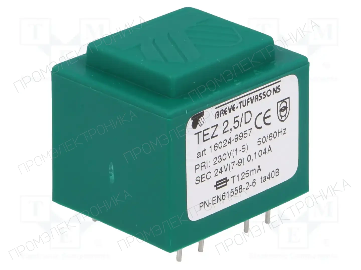 BREVE TUFVASSONS 16024-9957 — Трансформаторы PCB