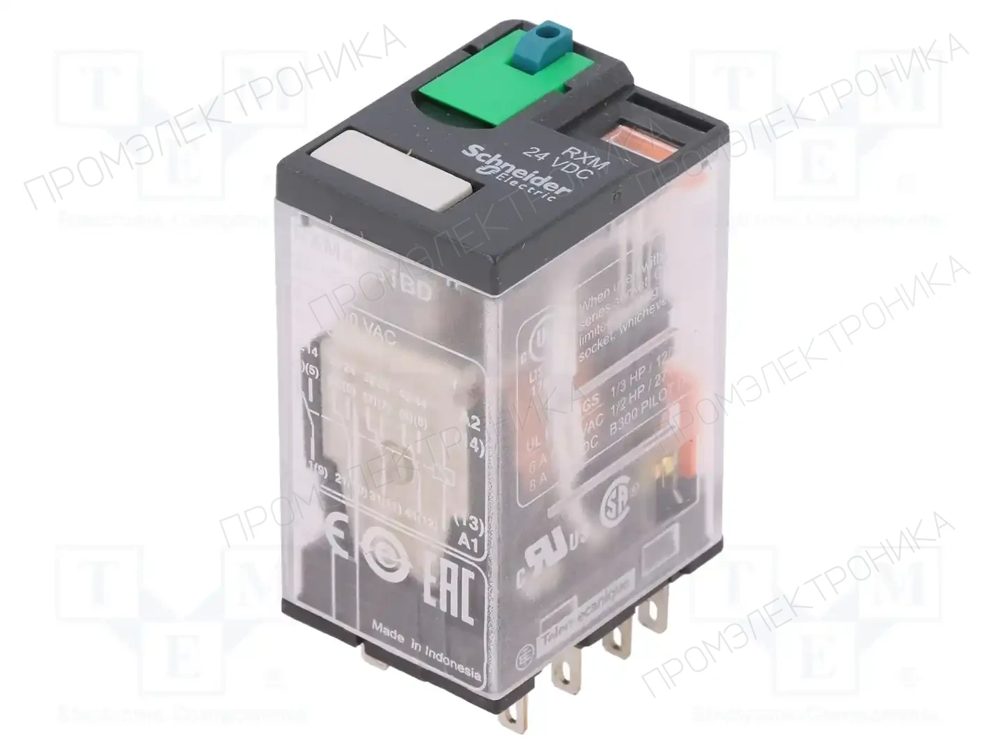 SCHNEIDER ELECTRIC RXM4AB1BD — Реле электромагн. промышленные