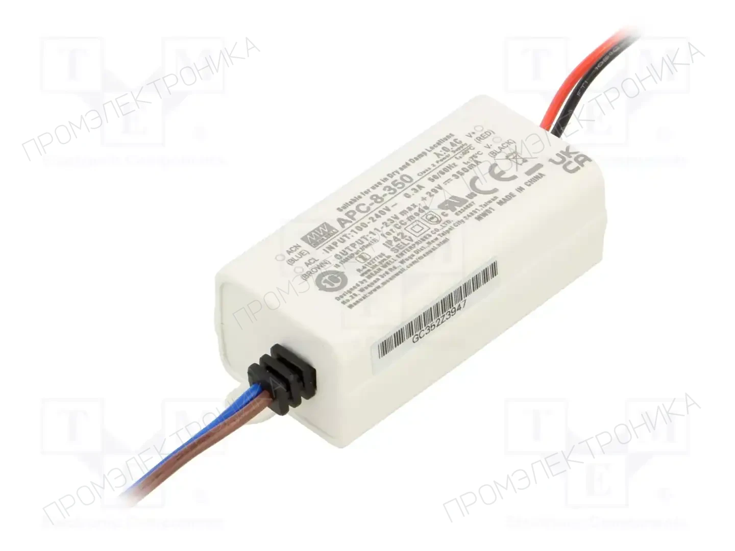 MEAN WELL APC-8-350 — Блоки питания для LED