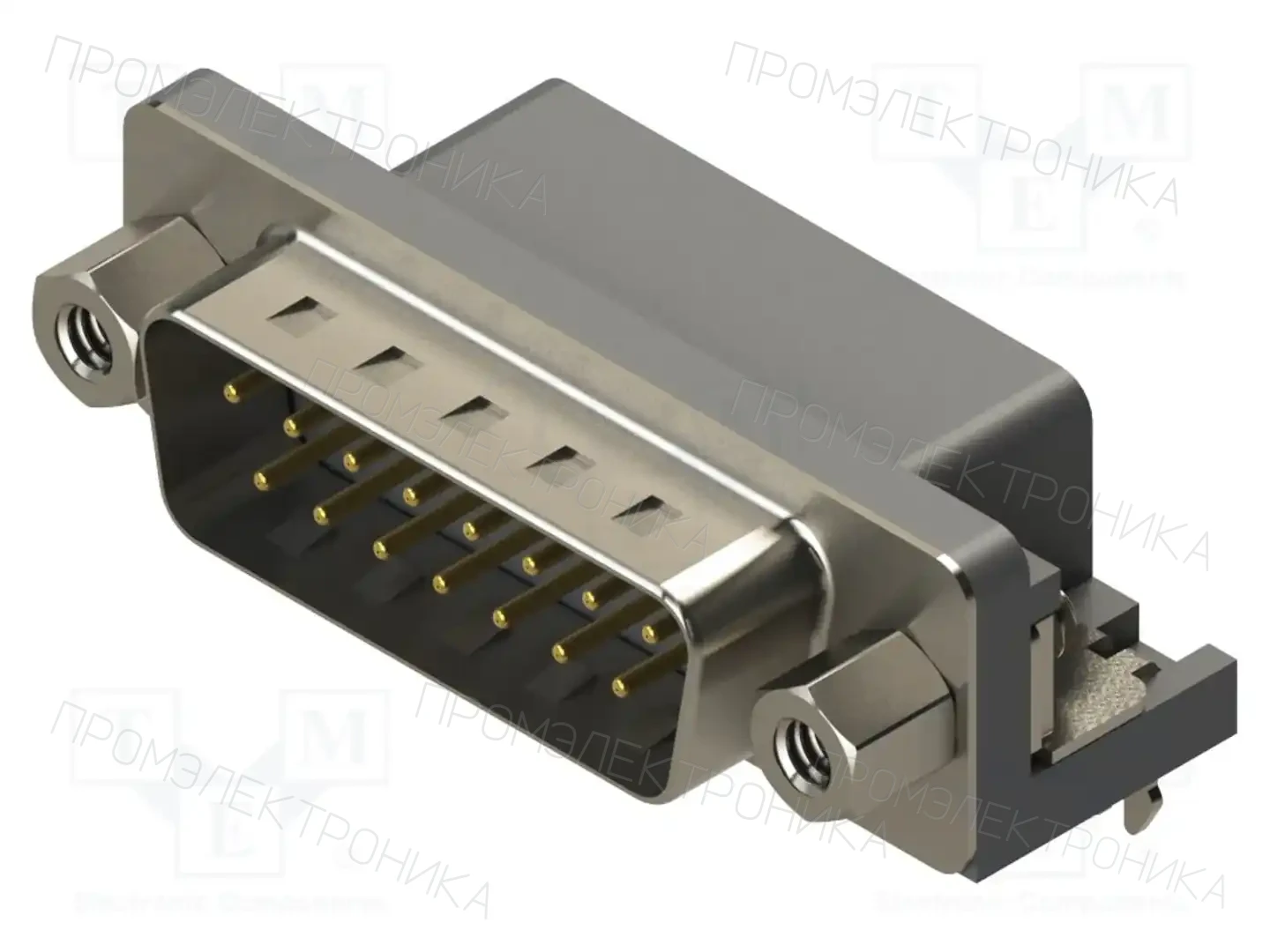 MH CONNECTORS MHDR-15MNS-B1 — Штекеры и гнезда D-Sub