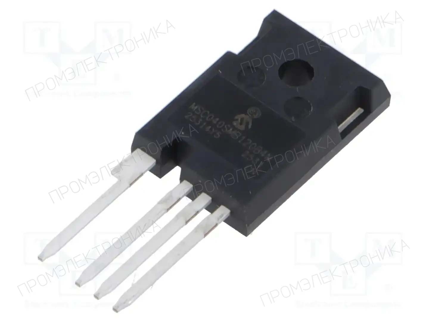 Microchip Technology MSC040SMB120B4N — Транзисторы с каналом N THT