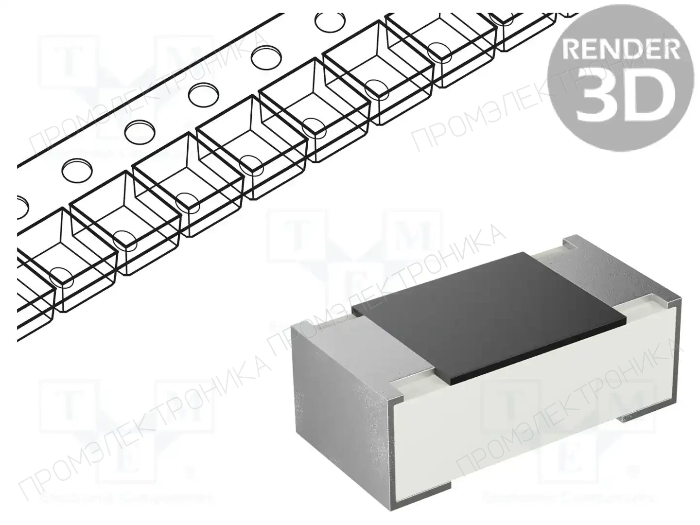 VISHAY CRCW060349R9FKEA — Резисторы SMD