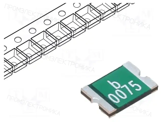 BEL FUSE 0ZCG0075FF2C — Предохранители полимерные SMD