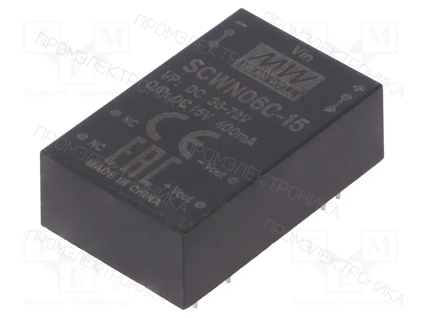 MEAN WELL SCWN06C-15 — Преобразователи DC/DC