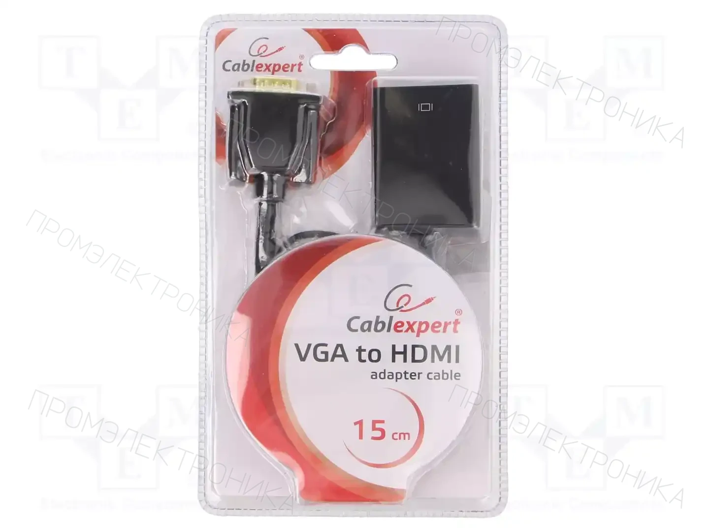 GEMBIRD A-VGA-HDMI-01 — Кабели и адаптеры HDMI, DVI, DisplayPort