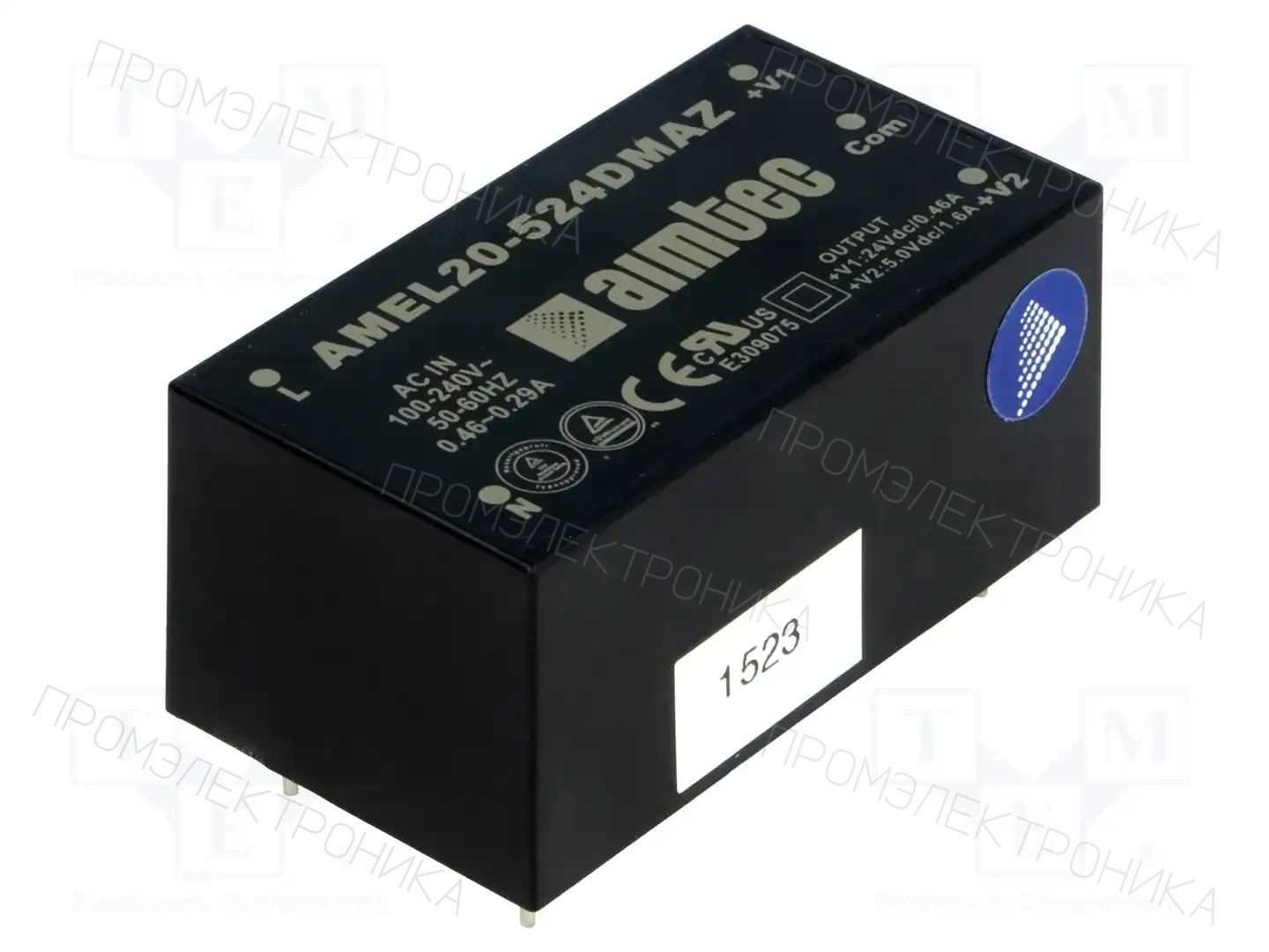 AIMTEC AMEL20-524DMAZ — Преобразователи AC/DC для PCB