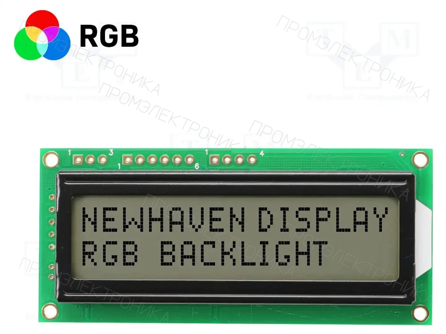 NEWHAVEN DISPLAY INTERNATIONAL NHD-0216K3Z-FS(RGB)-FBW-V3 — Дисплеи LCD буквенно-цифровые