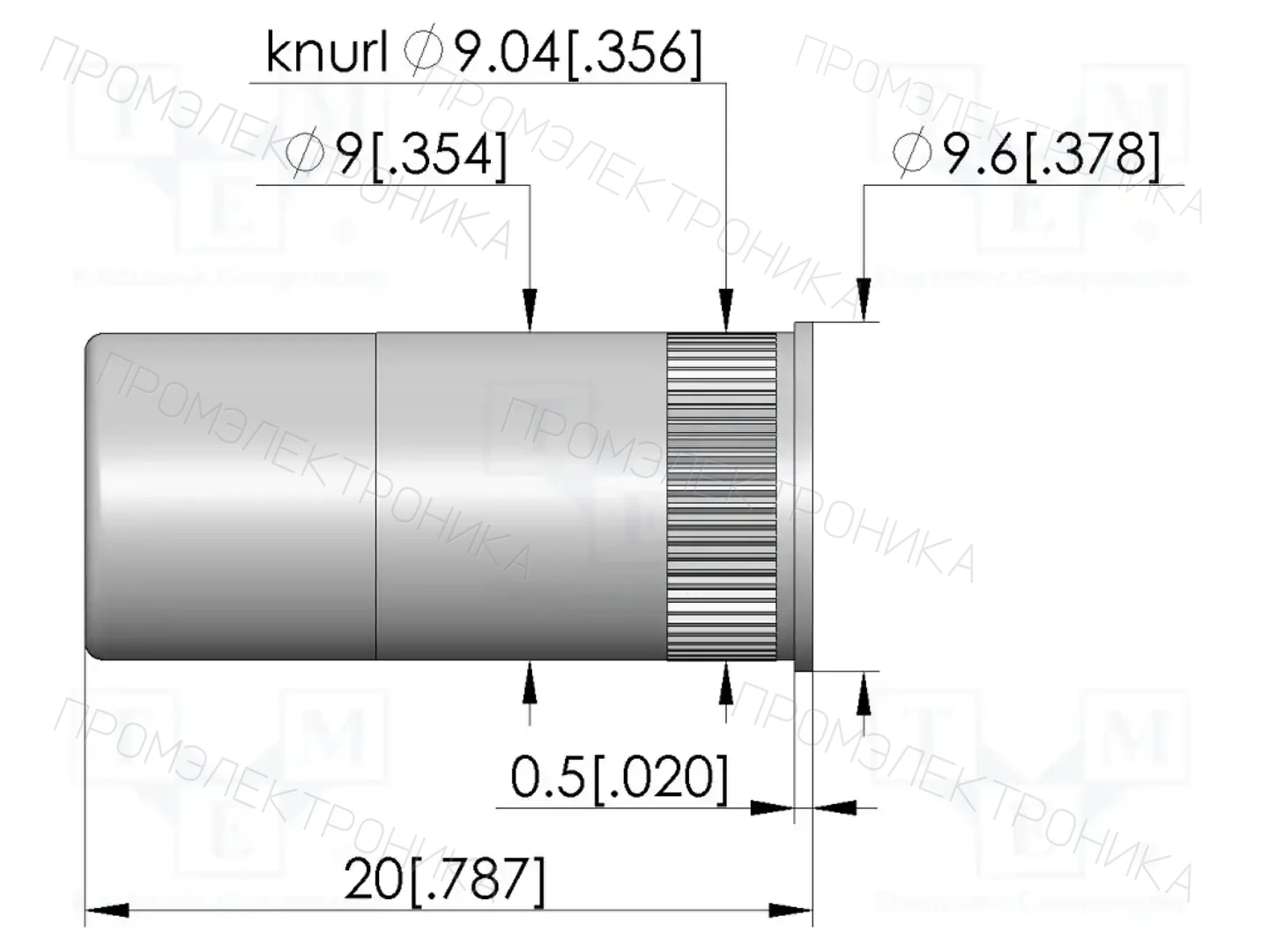 INGUN KS-61240035M-R — Гнёзда для измерительных щупов