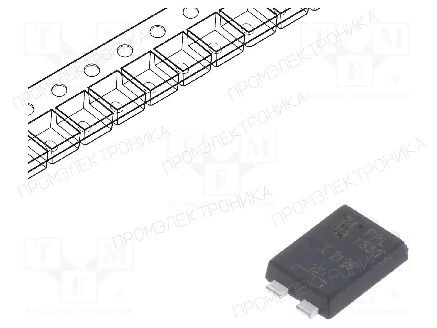 DIOTEC SEMICONDUCTOR PPL1550 — Диоды Шотки SMD
