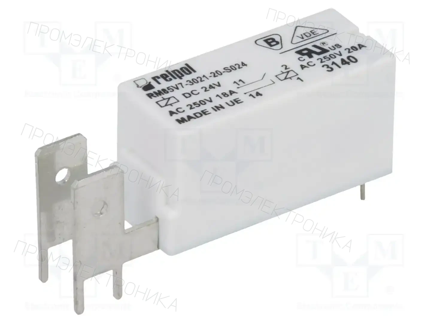 RELPOL RM85V7-3021-20-S024 — Реле электромагн. миниатюрные