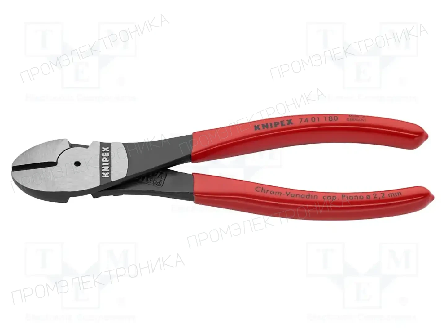 KNIPEX 74 01 180 — Клещи-кусачки для резки