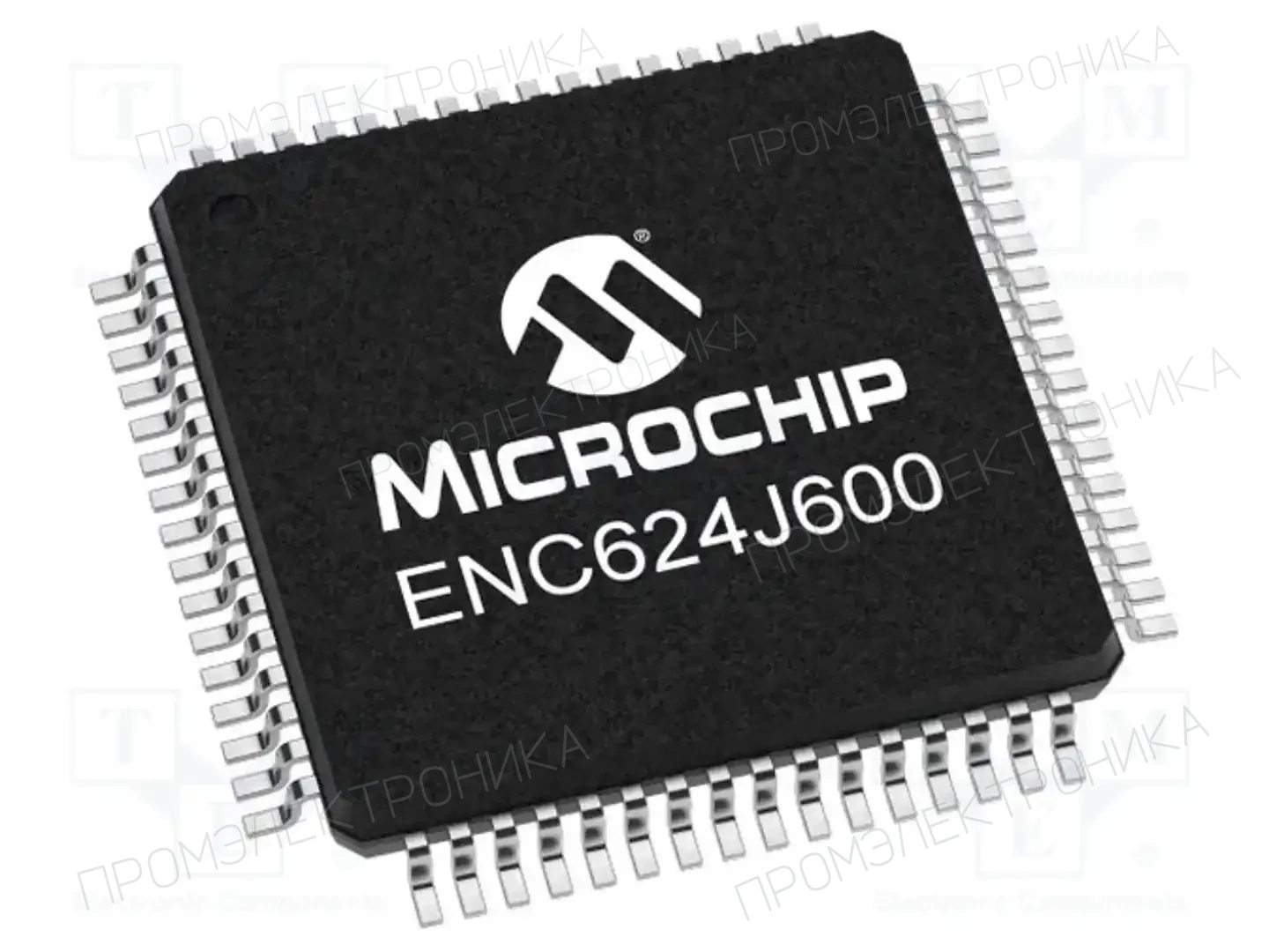 Microchip Technology ENC624J600T-I/PT — Микросхемы - интерфейс Ethernet