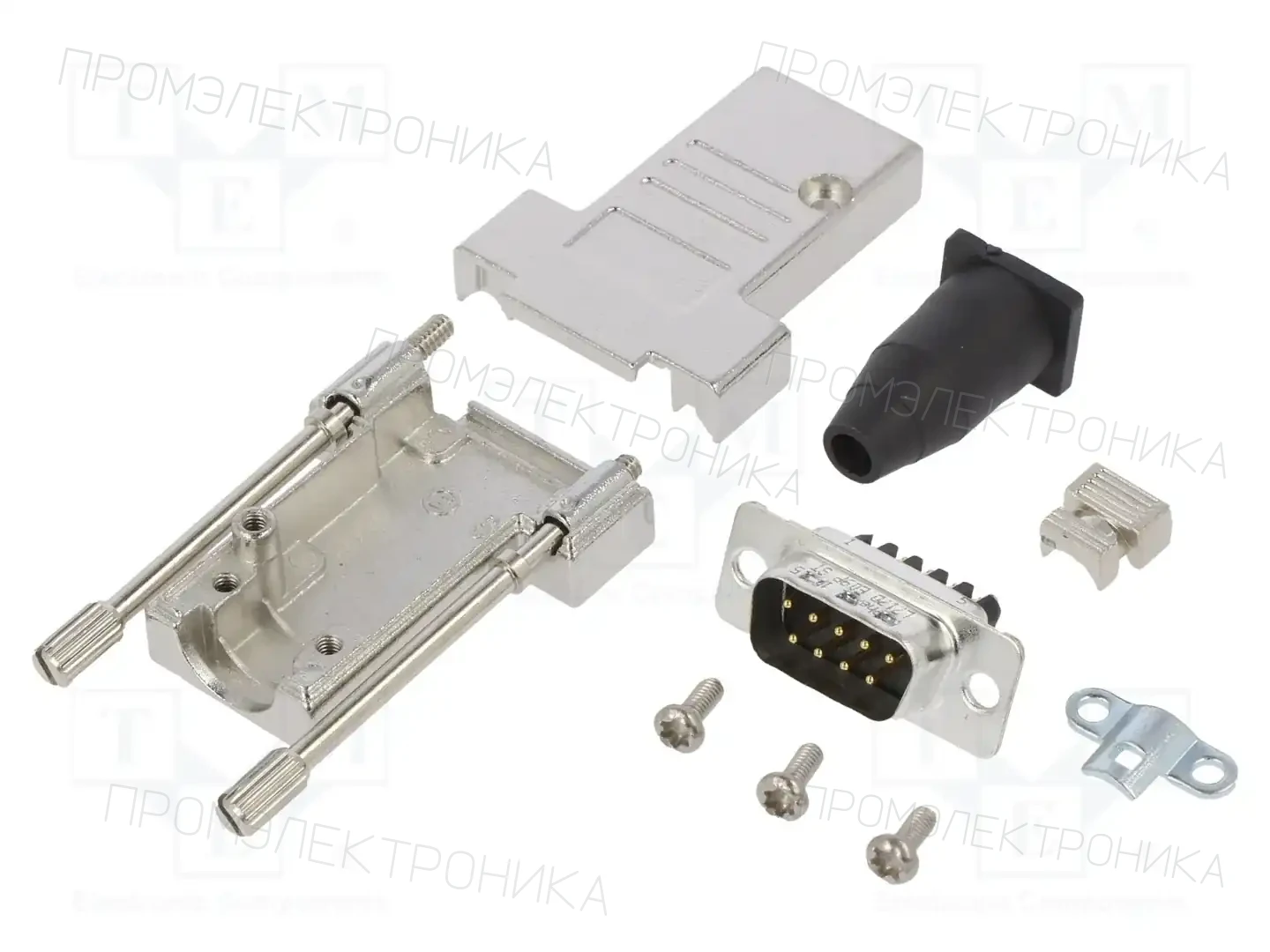 AMPHENOL COMMUNICATIONS SOLUTIONS L17DTSL09-RG-LJS-T+L717DE09PST — Комплектные штекеры D-Sub
