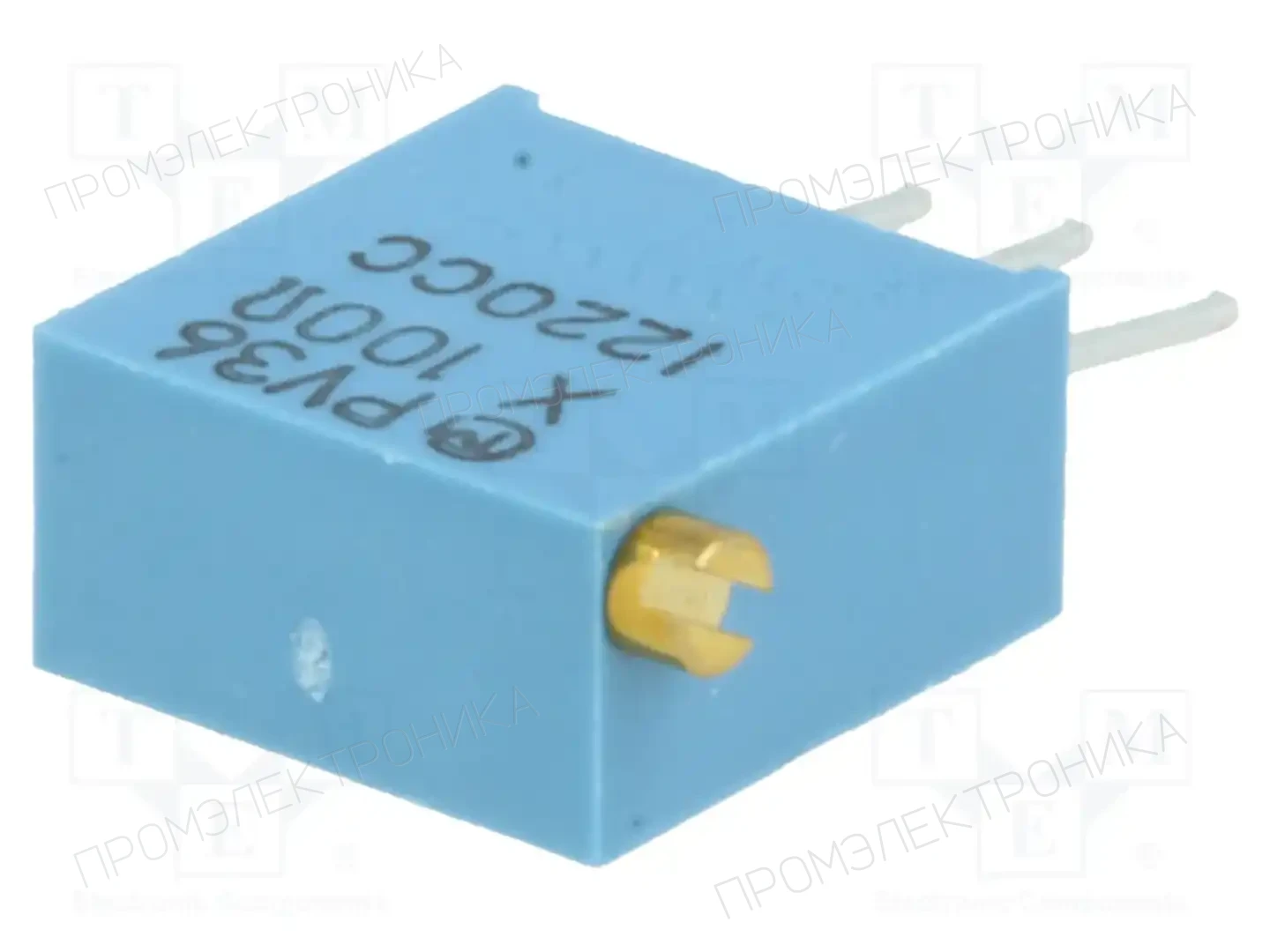 BOURNS PV36X101C01B00 — Потенциометры THT многооборотные 3/8 дм
