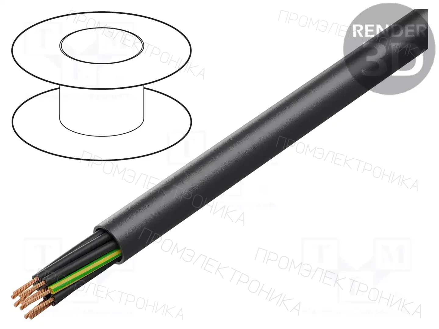 LAPP 0021921 — Провода многожильные неекранированные