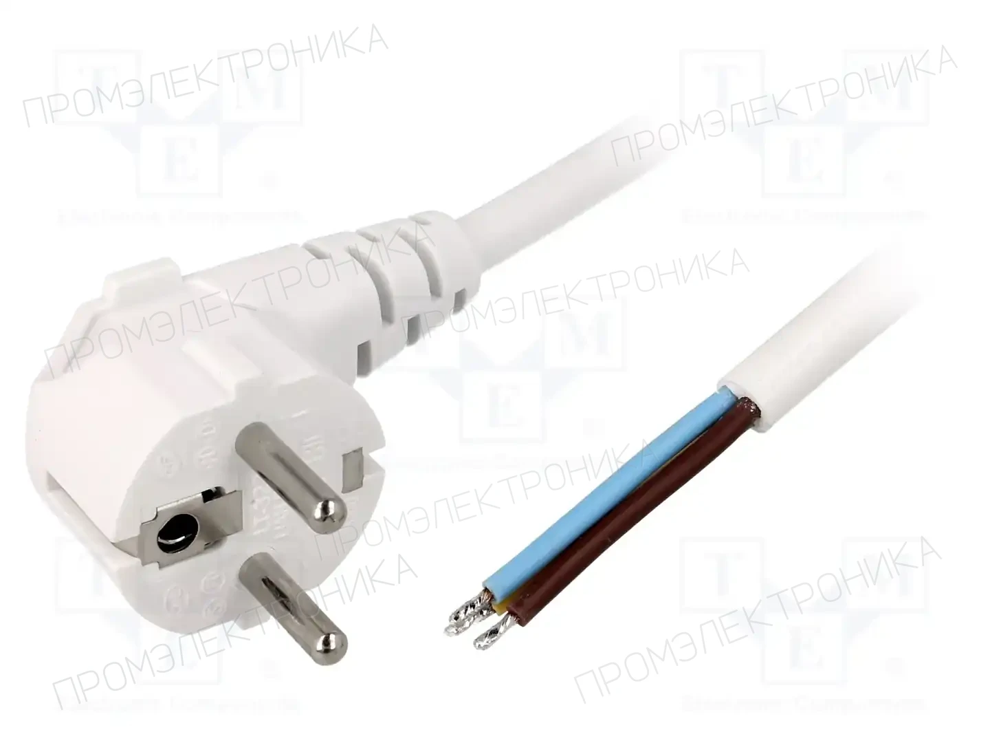 LIAN DUNG LT322 H05VV-F 3X1.5 1.8M WHT — Кабели питания компьютерные и универс