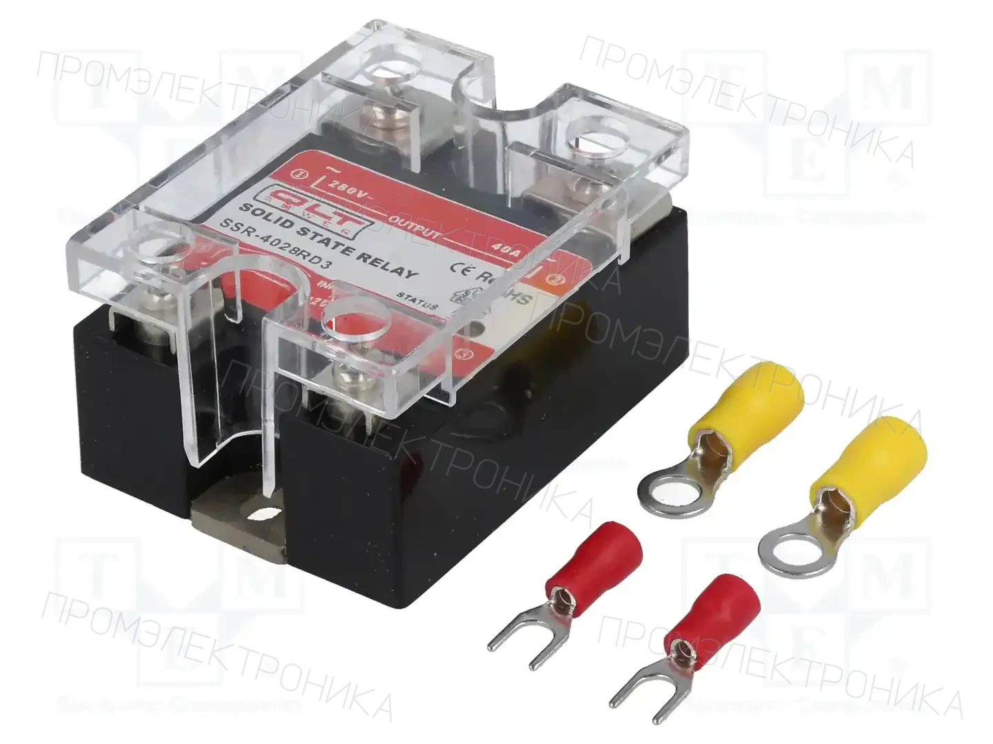 QLT POWER SSR-4028RD3 — Реле SSR однофазные