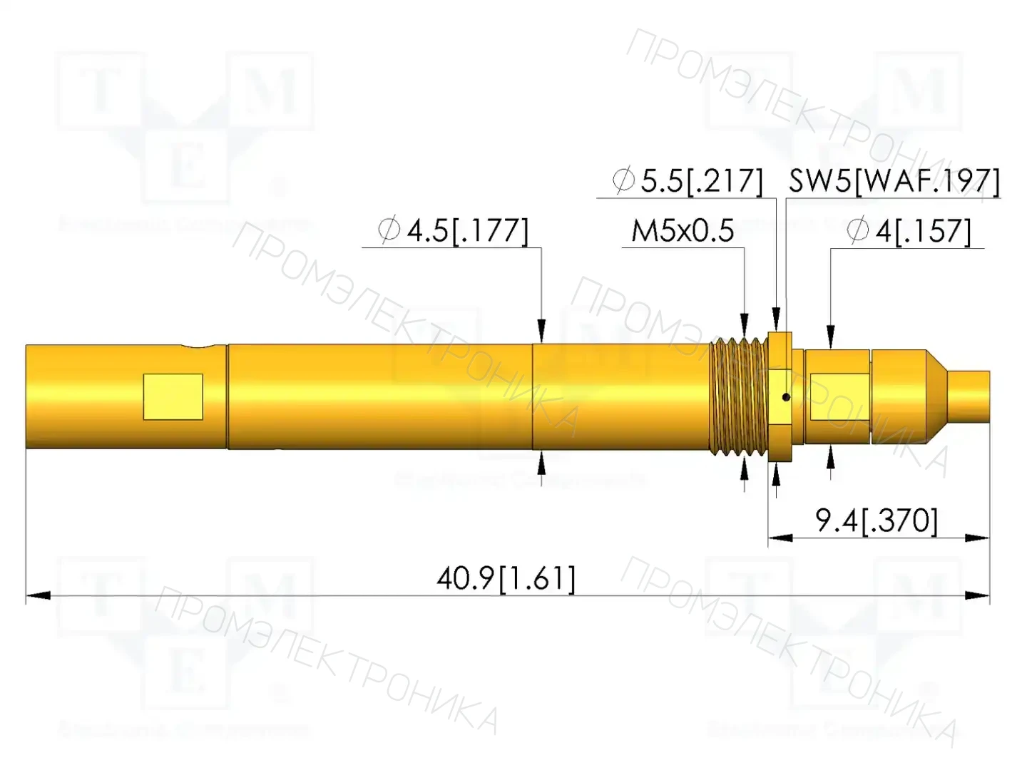 INGUN HFS-860 353 051 A 5343 Y52 M — Измерительные щупы