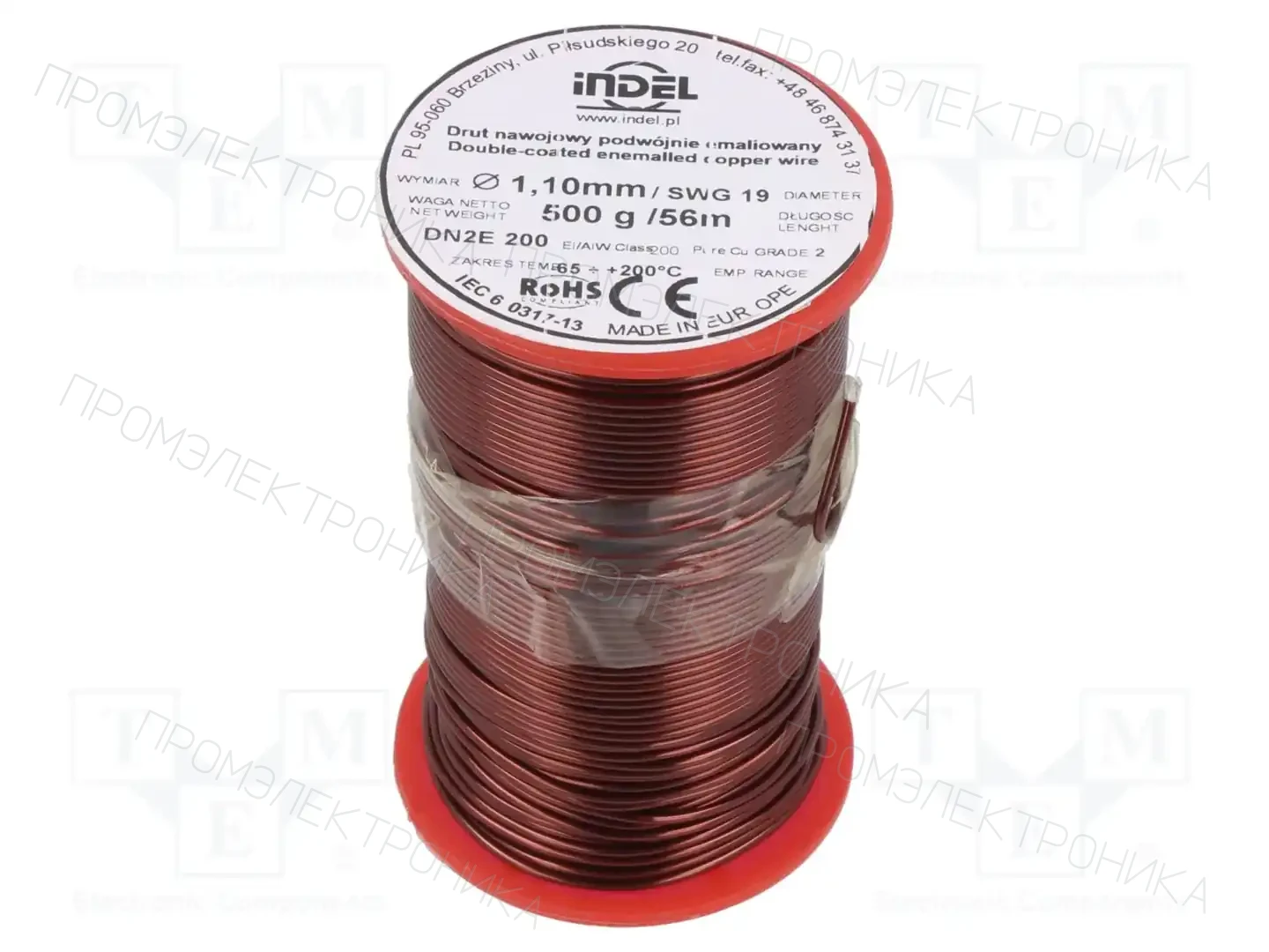INDEL DN2E1,10-500G — Проволока обмоточная