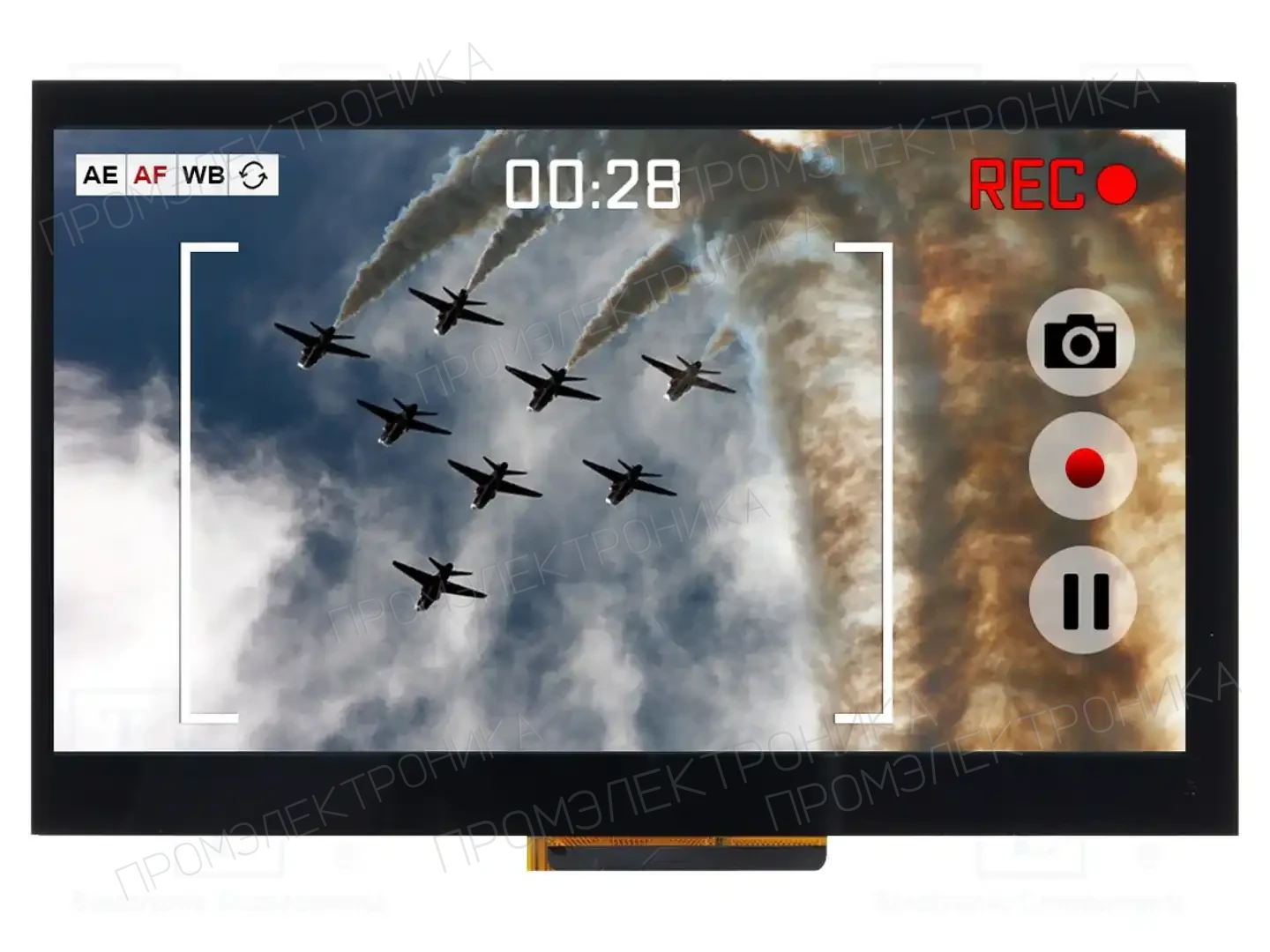 NEWHAVEN DISPLAY INTERNATIONAL NHD-7.0-800480EF-ASXV#-CTP — Дисплеи TFT