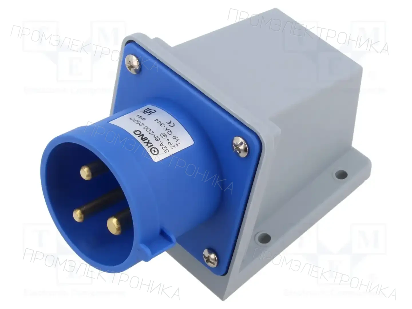 TAIZHOU BAOLUDA ELECTRIC QX-344 — Многофазные разъемы IEC 60309