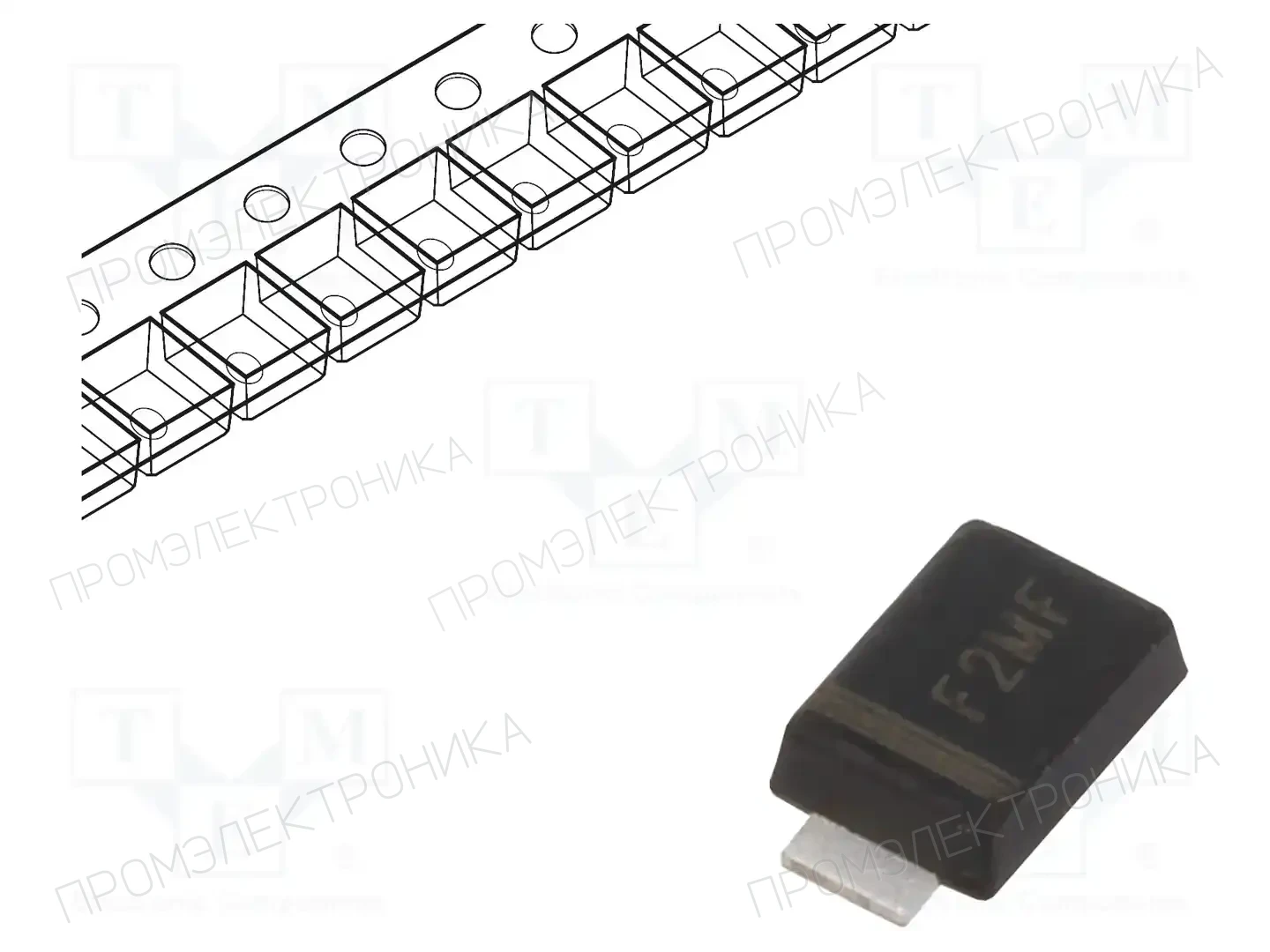 YANGJIE TECHNOLOGY F2MF — Универсальные диоды SMD