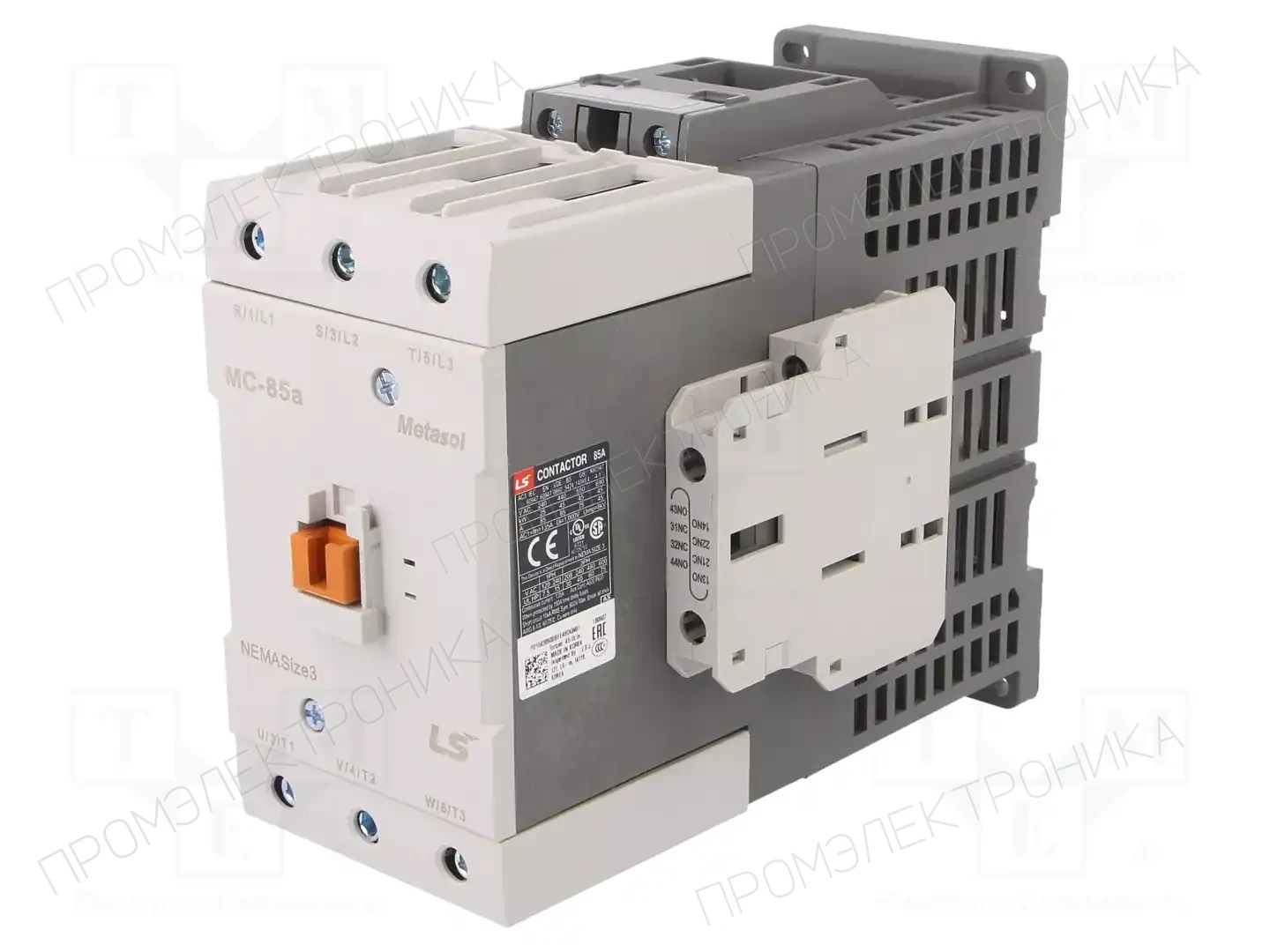 LS ELECTRIC MC-85A 24VDC 1A1B — Контакторы - главные модули
