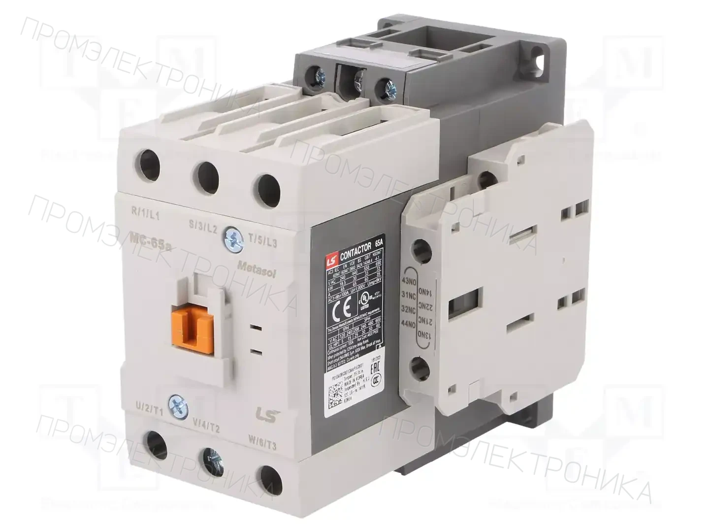 LS ELECTRIC MC-65A 230VAC 1A1B — Контакторы - главные модули