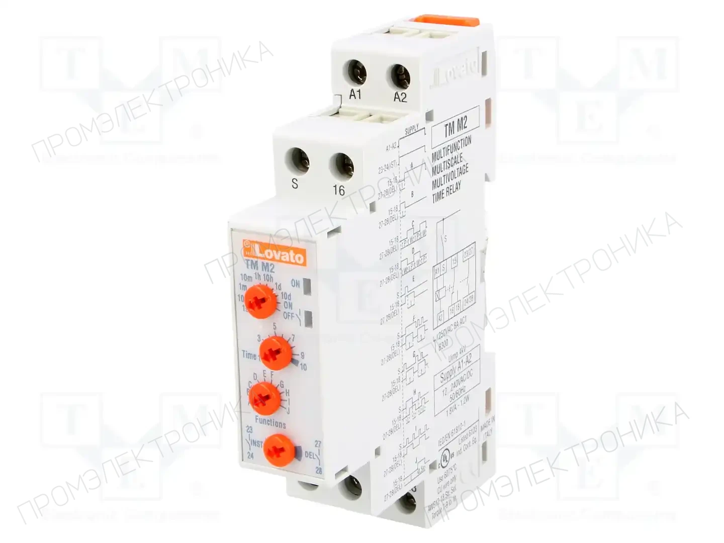 LOVATO ELECTRIC TMM2 — Временные аналоговые реле